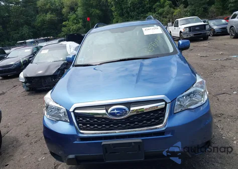 2016 Subaru Forester 2.5I Premium z USA, uszkodzony, nr VIN JF2SJADC8GH463940